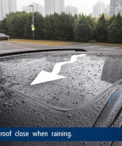 Auto sun roof close when
  raining cayenne